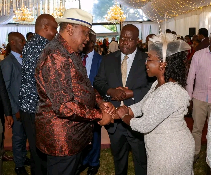 Uhuru Kenyatta ahudhuria harusi ya bintiye Matiang'i