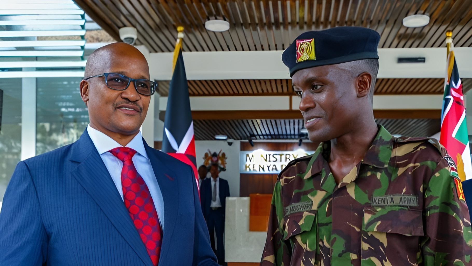 Boniface Muchiri Apandishwa Cheo na KDF Baada ya Kuonyesha Ufanisi CHAN
