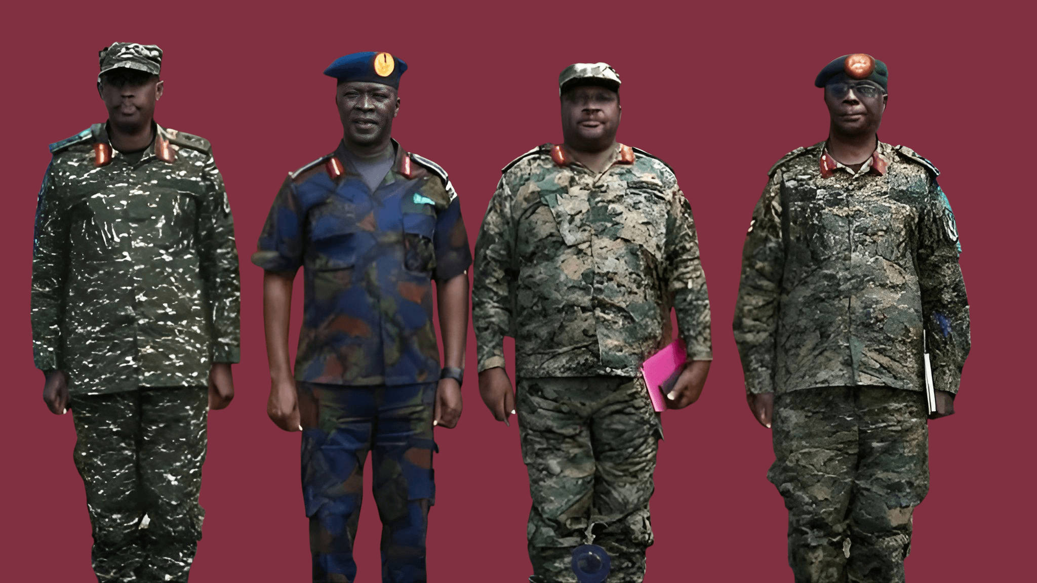 Maafisa Wakuu wa Jeshi la Uganda Wawasili Kenya