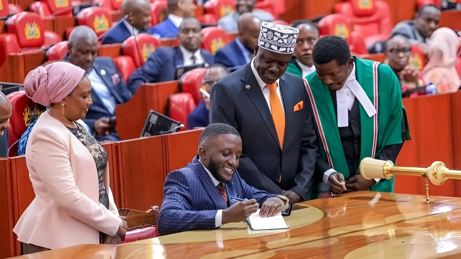 Boyd Were Aapishwa Kama Mbunge Mpya wa Kasipul