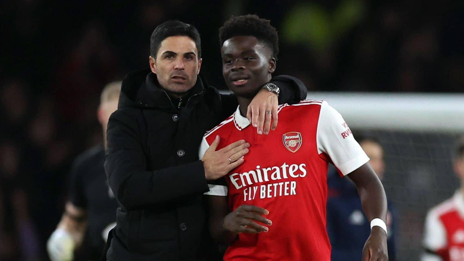 Kocha Mikel Arteta Amshrutisha Bukayo Saka Kuenda ‘Holiday’ Na Mpenziwe