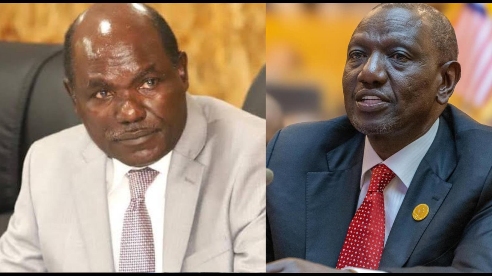 Rais Ruto amuomboleza marehemu Wafula Chebukati