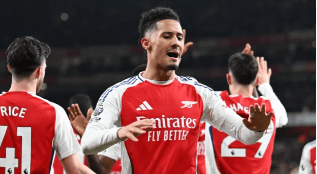 William Saliba Ajitolea Kucheza Kama Mshambuliaji Baada ya Arsenal Kukumbwa Tatizo La Majeraha