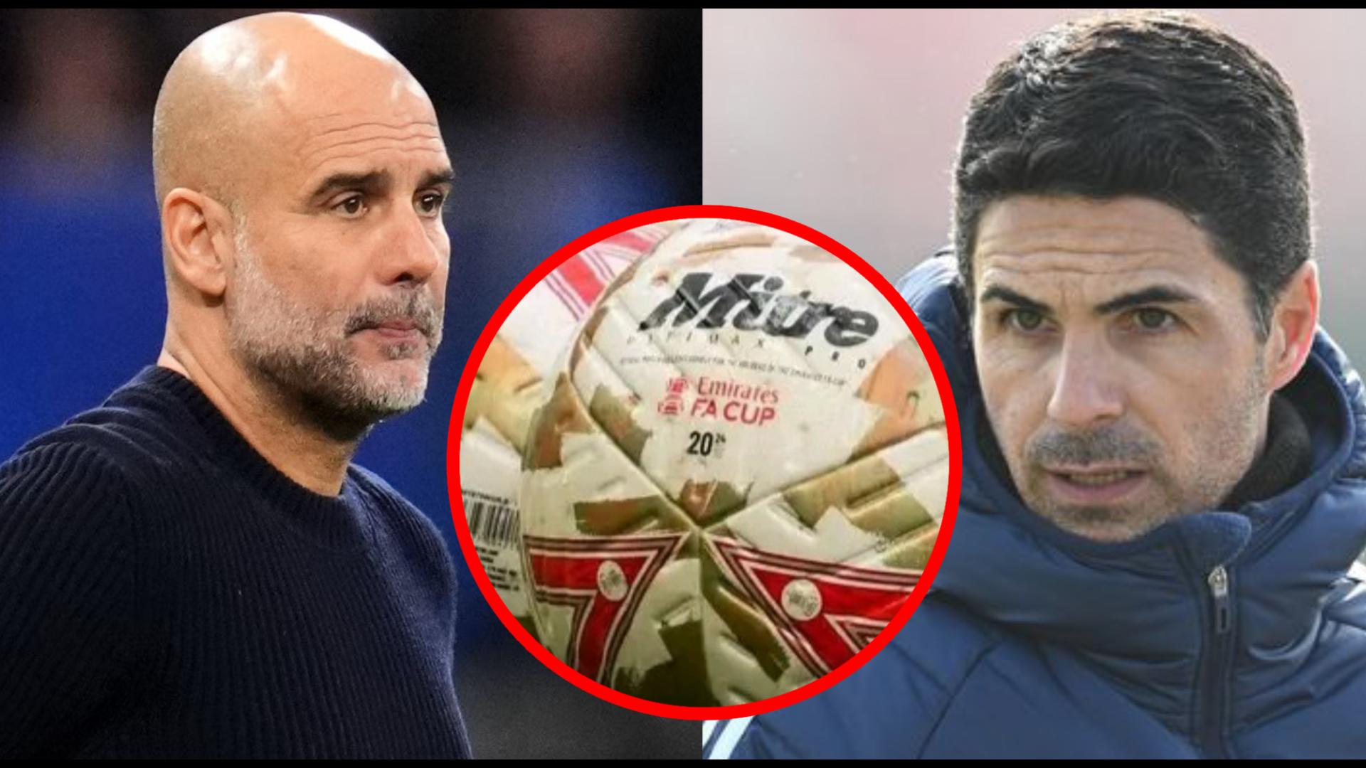 Guardiola Aungana Na Arteta Kukashifu Mipira Inayotumika Kwenye FA Na Carabao